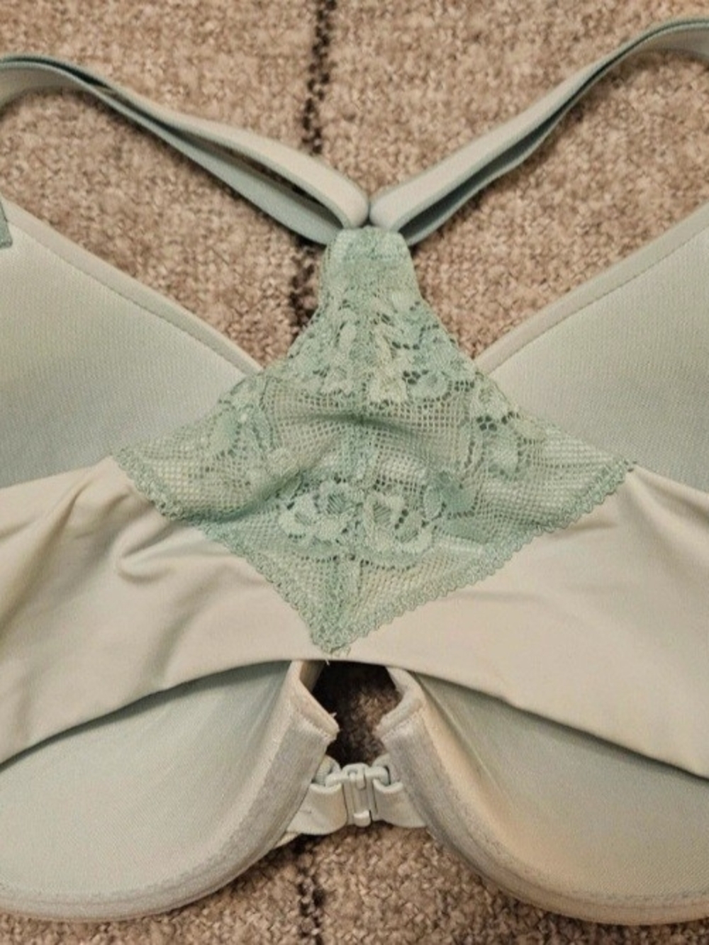 Victoria's Secret Mint Lace Racerback Bra